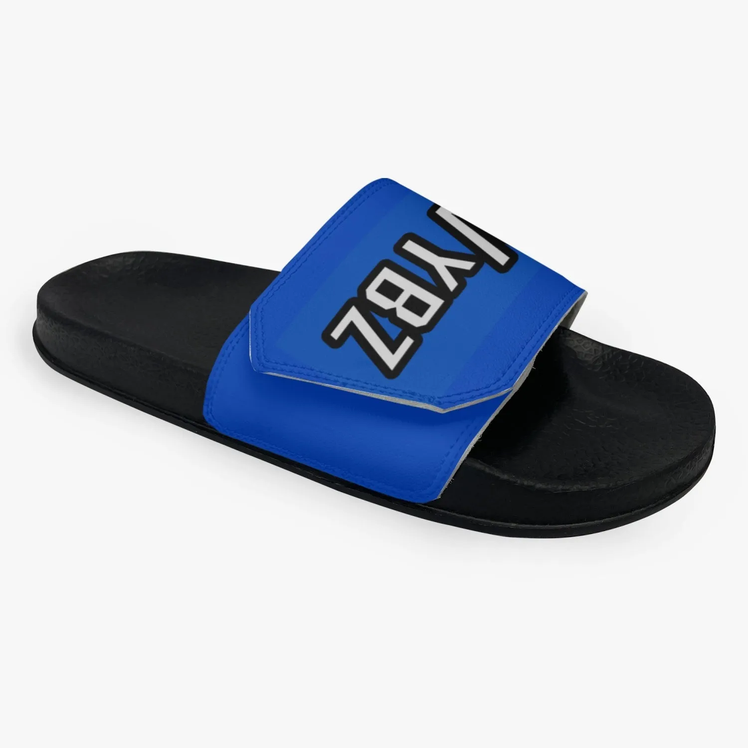 MyVybz Blue Velcro slides
