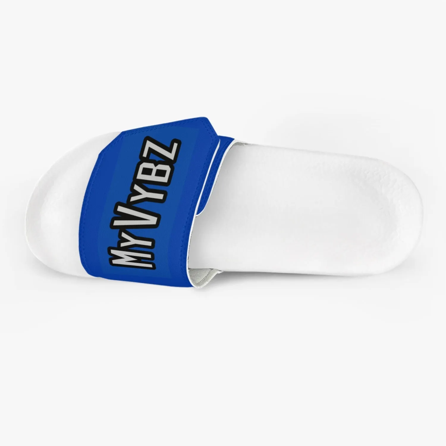 MyVybz Blue Velcro slides