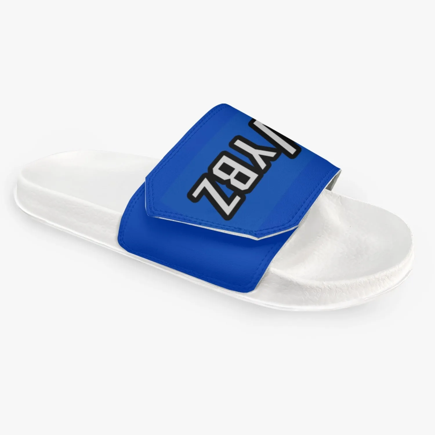 MyVybz Blue Velcro slides