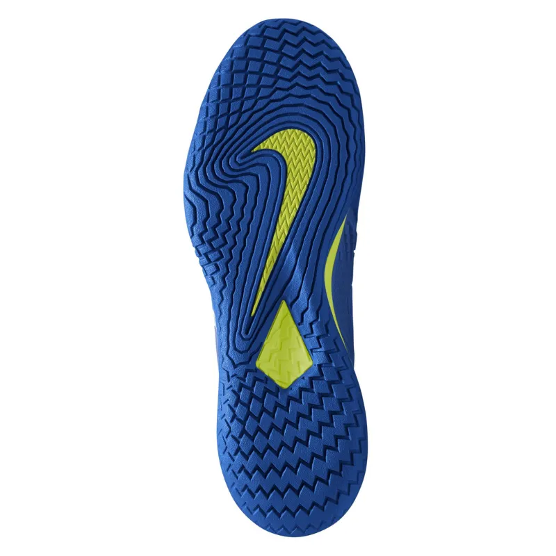 Nike Court Zoom Vapor Cage 4 Rafa Lt Lemon Twist/Game Royal-Lt Photo Blue Men Hard Court Tennis Shoes -