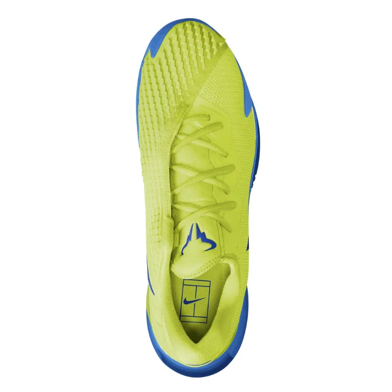 Nike Court Zoom Vapor Cage 4 Rafa Lt Lemon Twist/Game Royal-Lt Photo Blue Men Hard Court Tennis Shoes -