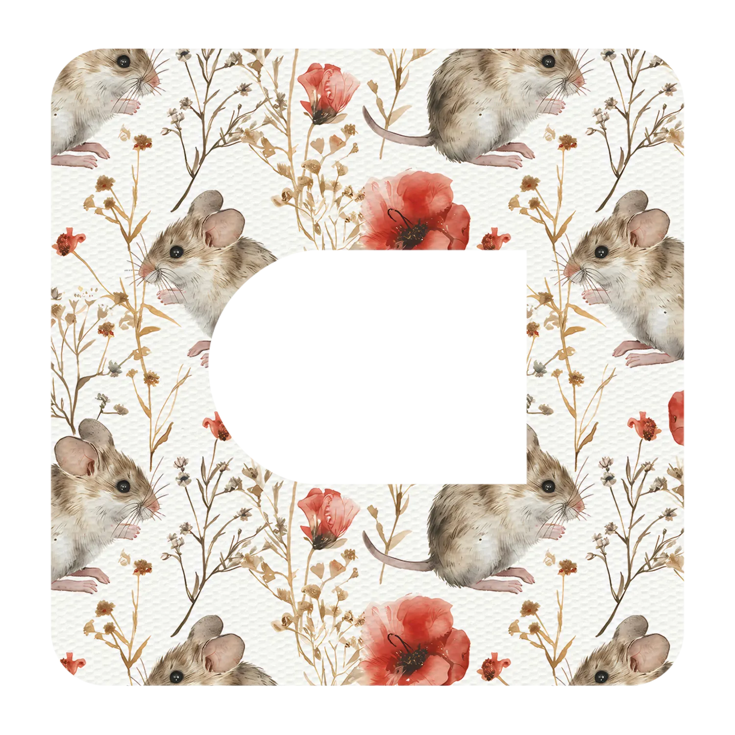 Omnipod Floral Animals Mix Design Patches