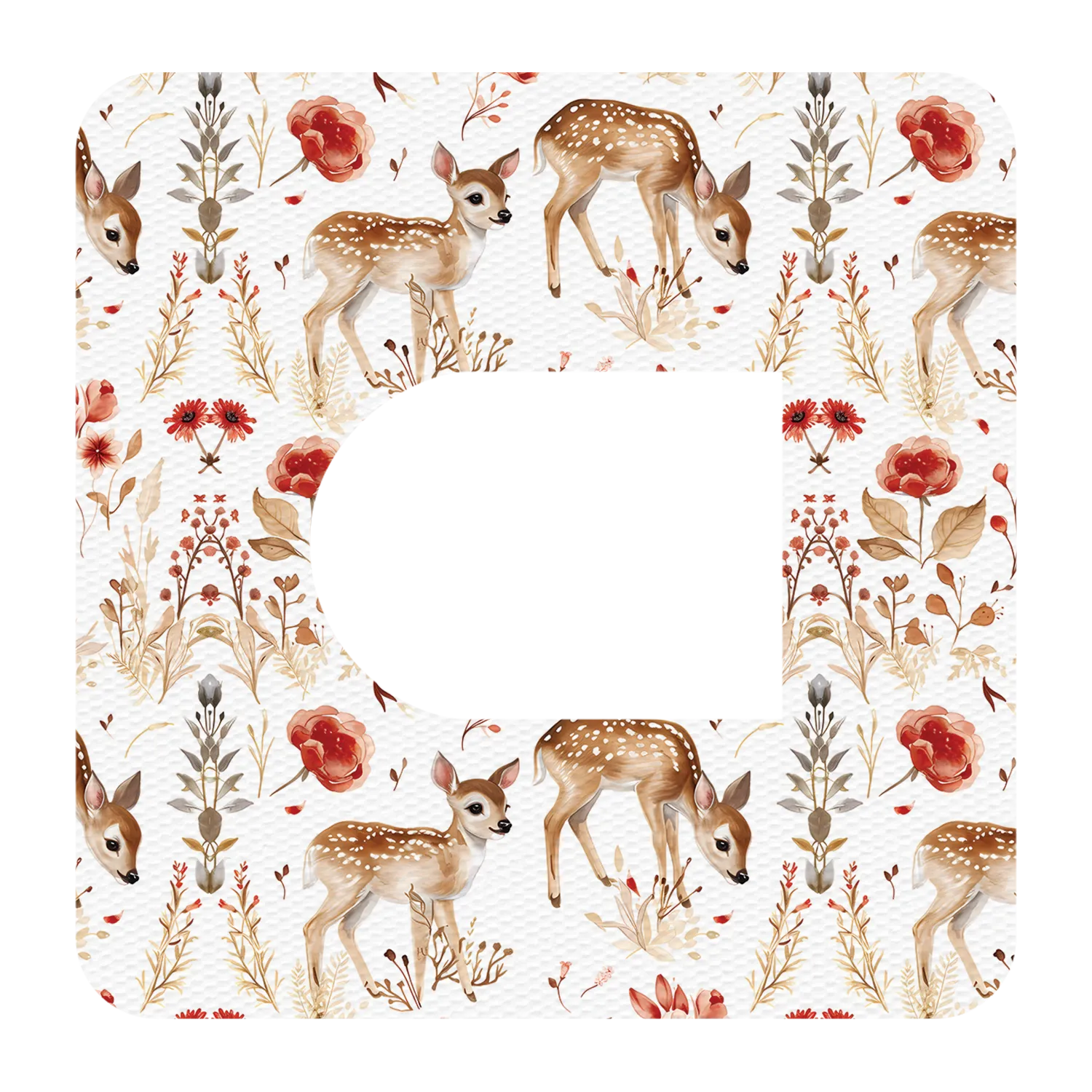 Omnipod Floral Animals Mix Design Patches