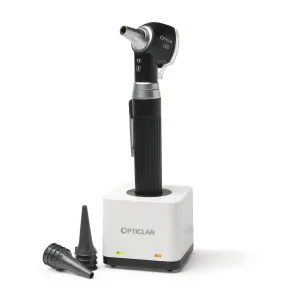 Opticlar - Pocket Otoscope Set - Rechargeable, Zip Case