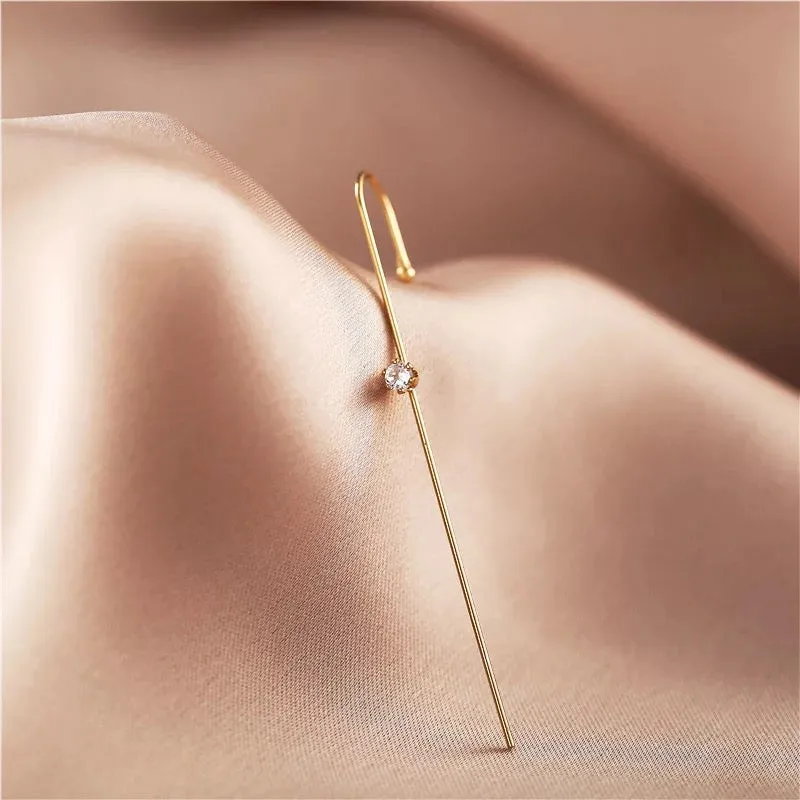 Pack Of 3 Studded Butterfly And Thunderbolt Ear Cuff