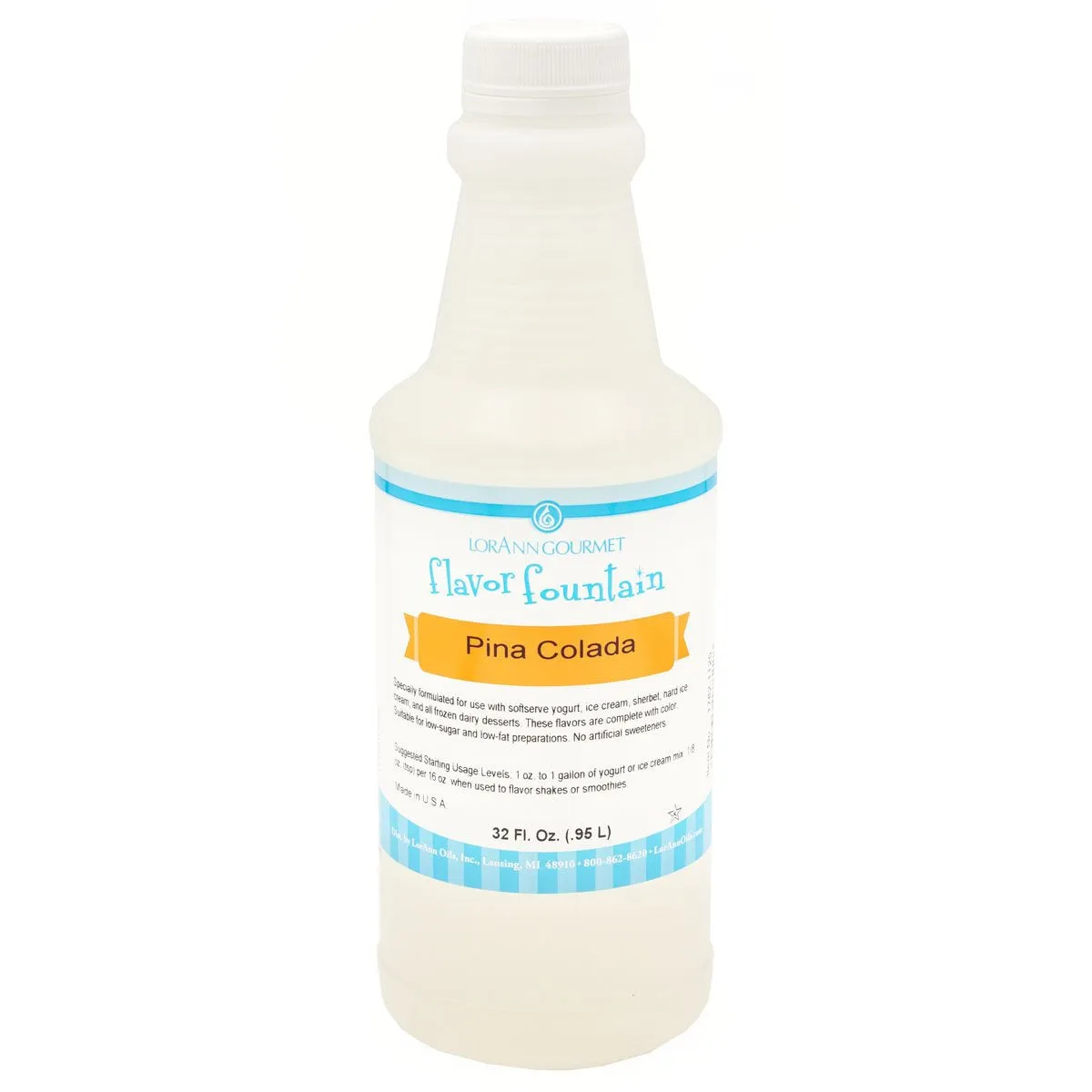 Pina Colada Flavor - 4 oz. - 32 oz. - Ice Cream and Beverage Flavors - LorAnn Oils - Canadian Distribution