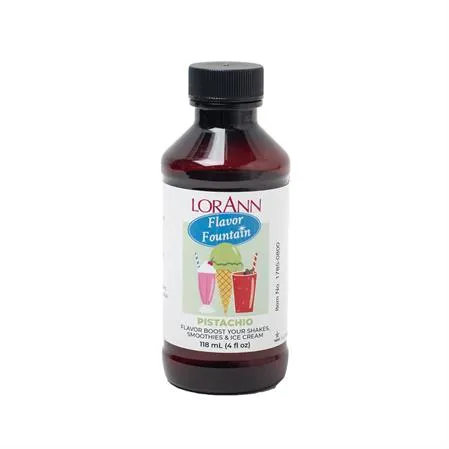 Pistachio Nut Flavor - 4 oz. - 32 oz. - Ice Cream and Beverage Flavors - LorAnn Oils - Canadian Distribution
