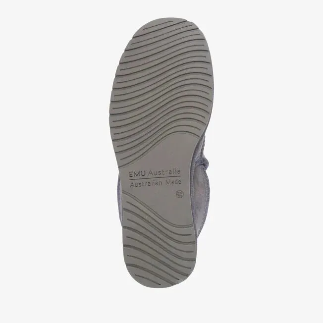Platinum Hume Slipper - Charcoal