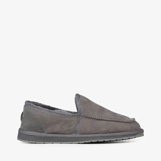 Platinum Hume Slipper - Charcoal