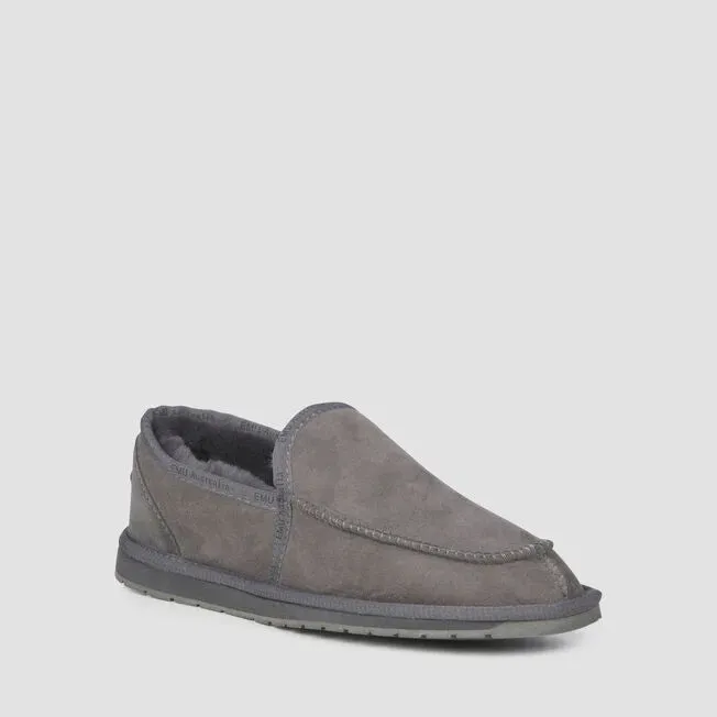 Platinum Hume Slipper - Charcoal
