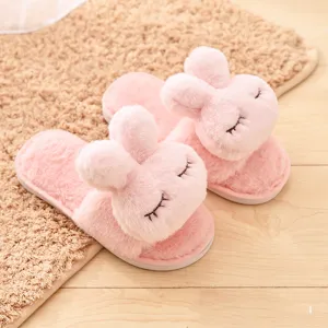 Plush Bunny Slippers - Cuteness Overload!