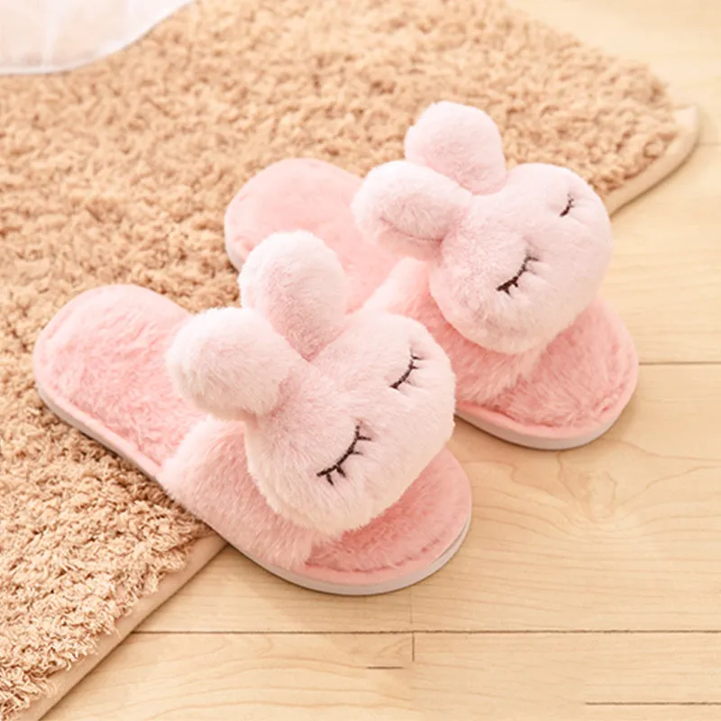 Plush Bunny Slippers - Cuteness Overload!