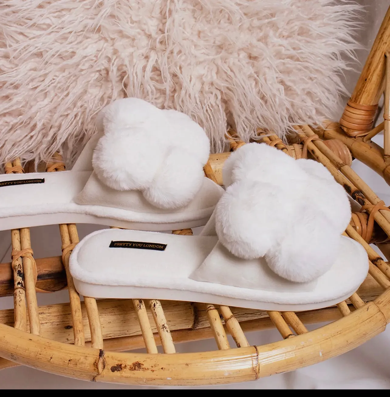 Pom Pom Slippers