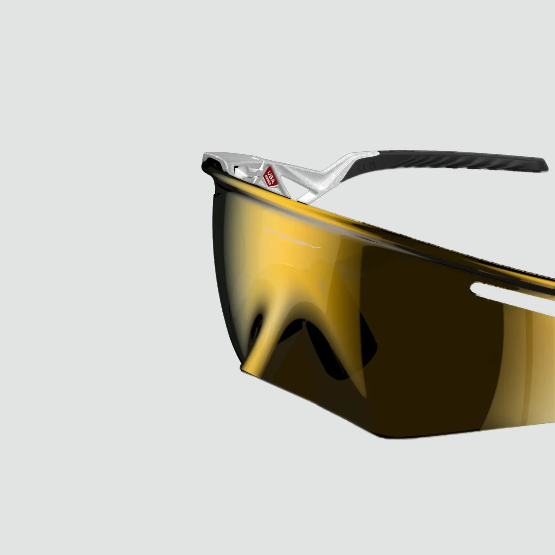 QNTM Kato Sunglasses - Pearl Prizm 24K Iridium