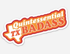 Quintessential TX Vinyl Sticker