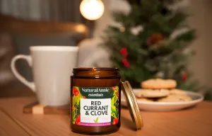RED CURRANT & CLOVE 4 oz Scented Soy Candle