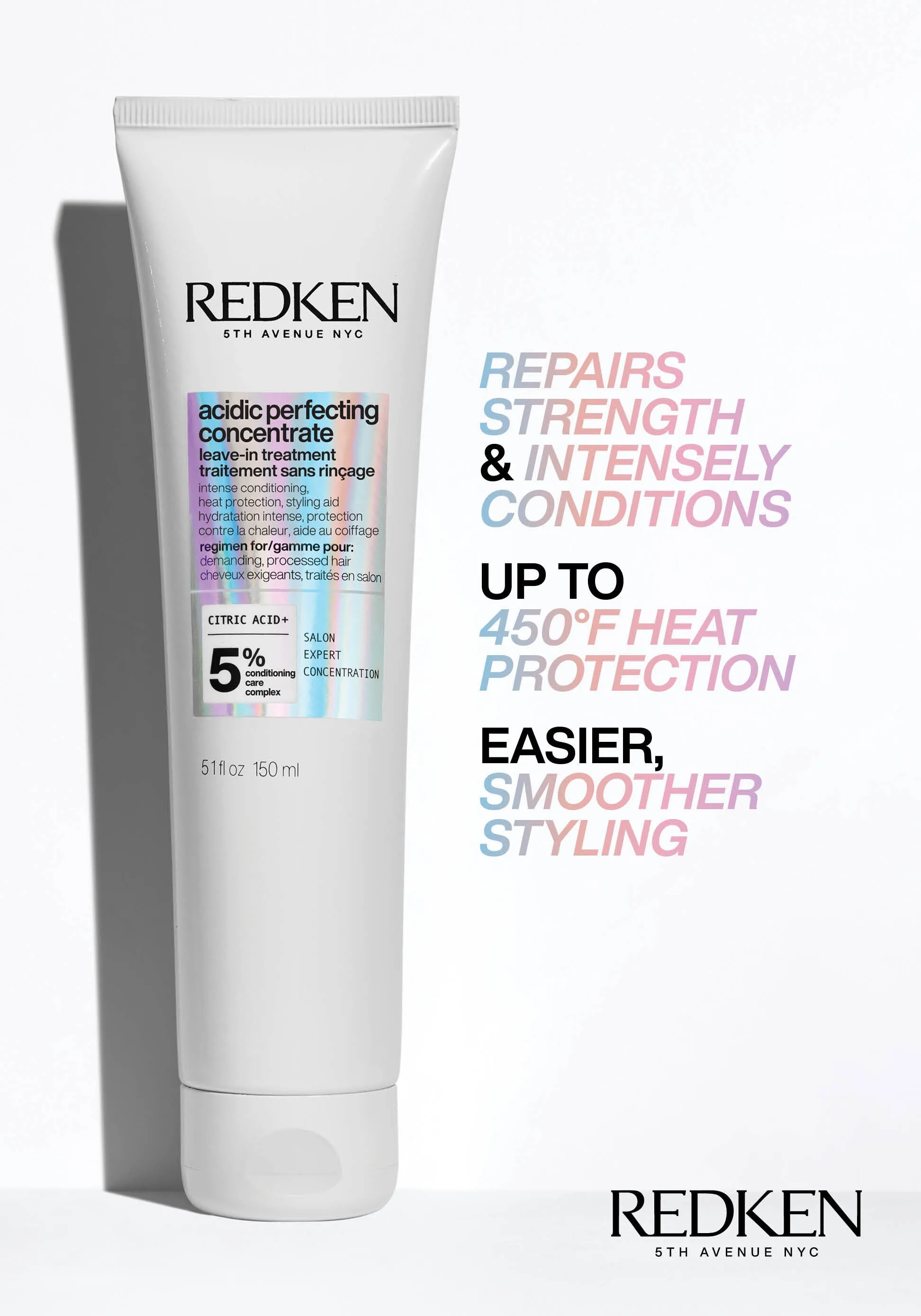 REDKEN Acidic Bonding Concentrate - Acidic Perfecting Leave-In Treatment 5.1oz.