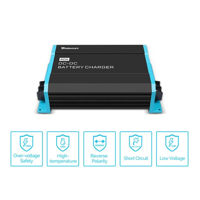 Renogy 12V 40A DC to DC OnBoard Battery Charger