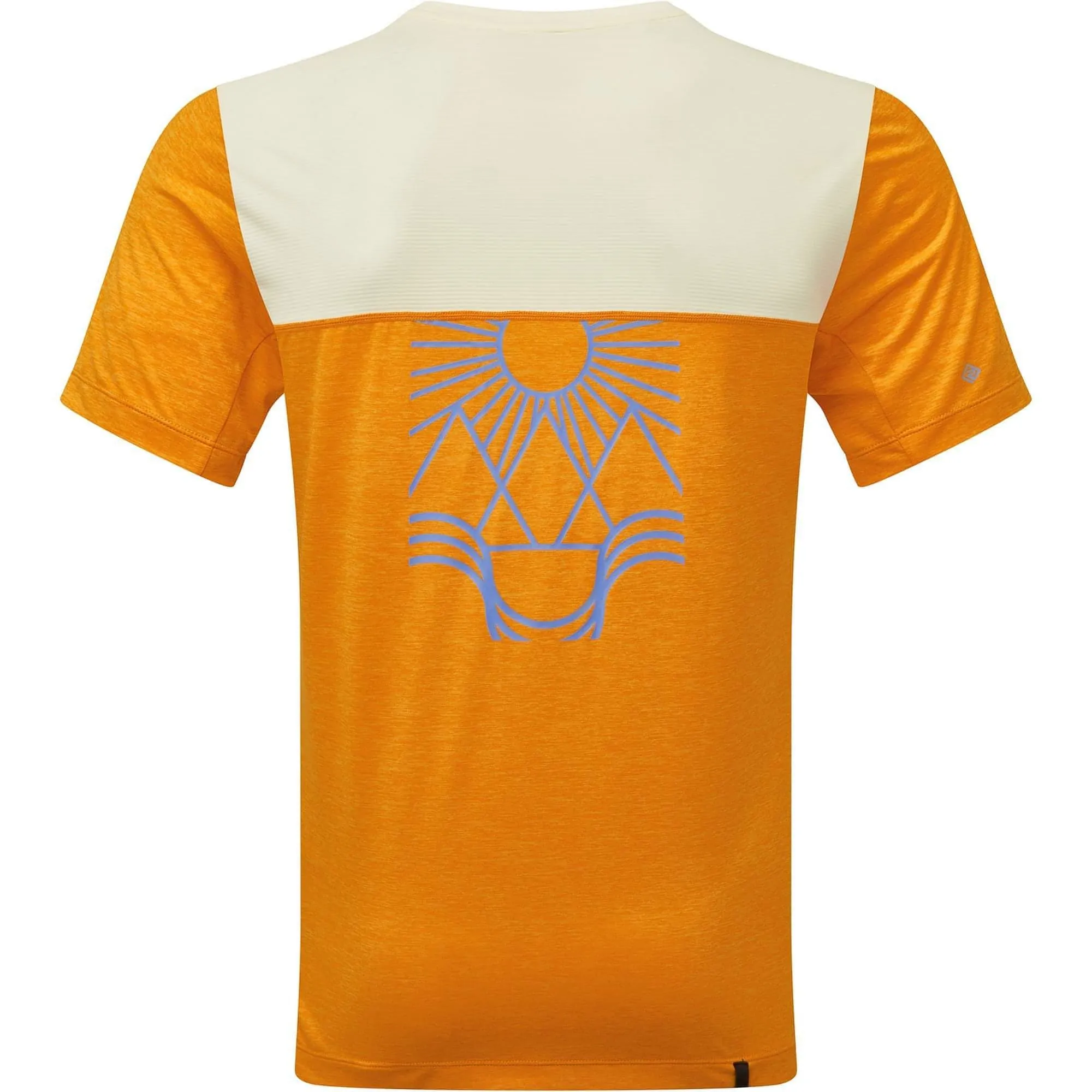 Ronhill Tech Trio Short Sleeve Mens Running Top - Orange