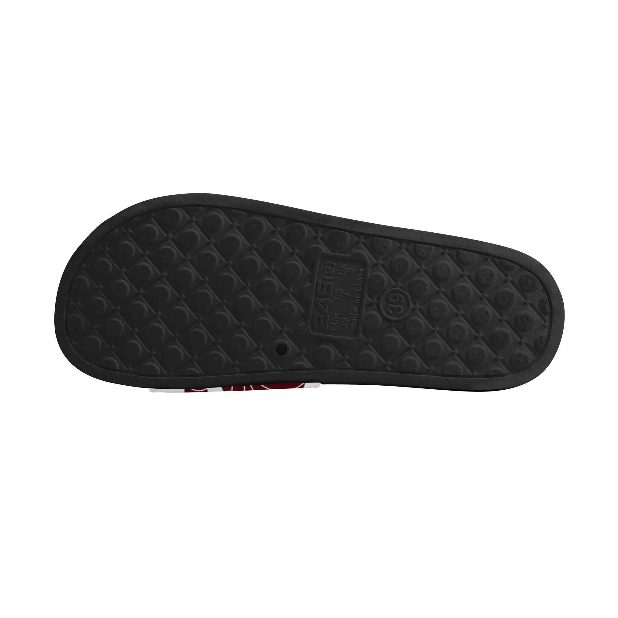 Rose Maroon Slides
