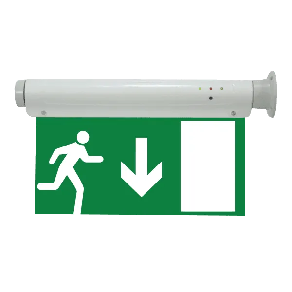 RR 5 Pieces Super Bright LED Emergency Running Arrow Down Exit Sign - RR-2912EXRADN