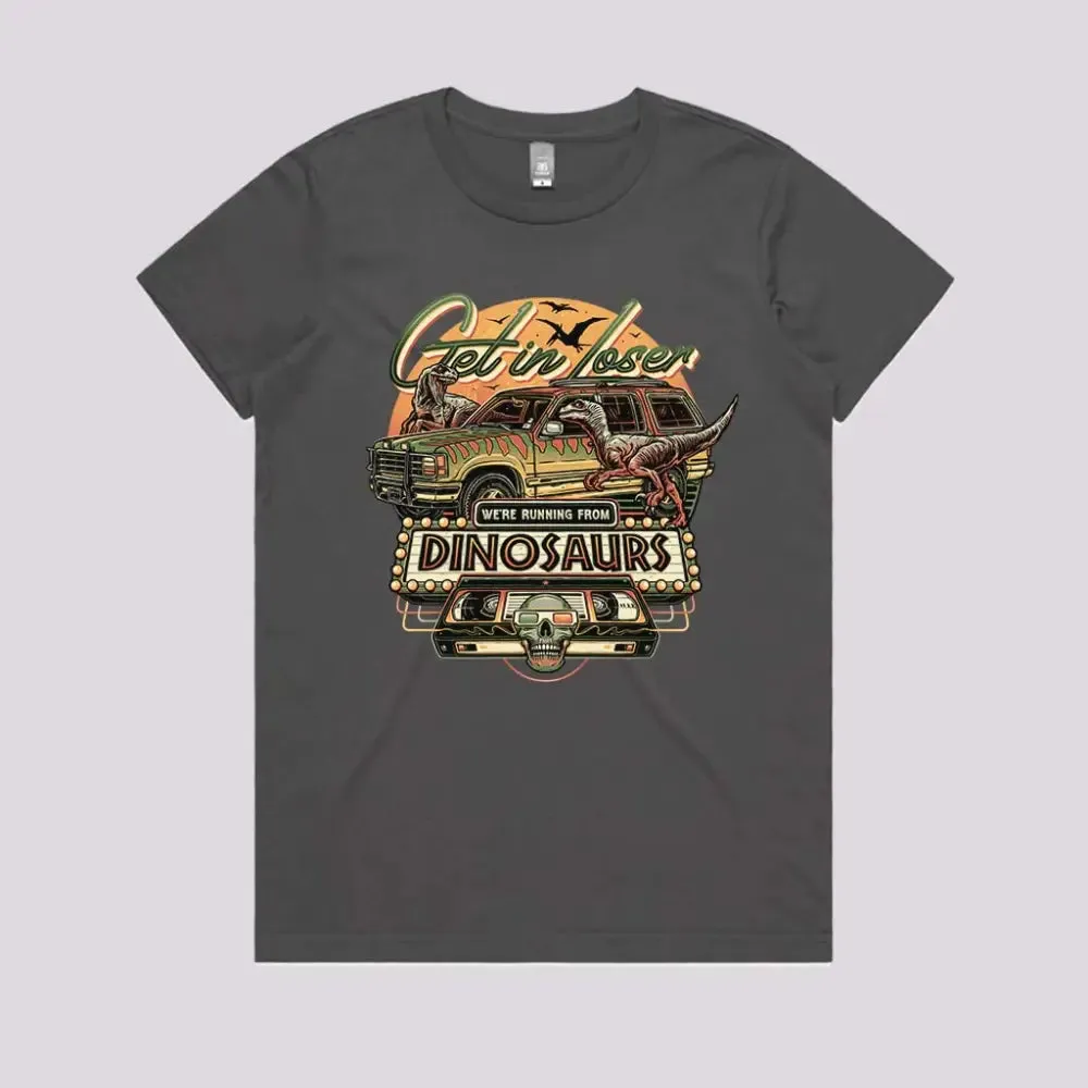 Running from Dinosaurs T-Shirt
