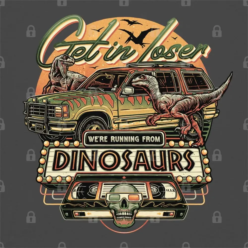 Running from Dinosaurs T-Shirt