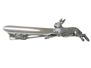 Running Rabbit Tie Clip