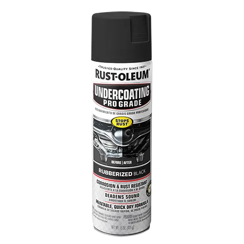 Rustoleum Undercoating - PROFESSIONAL BLACK 15 OZ
