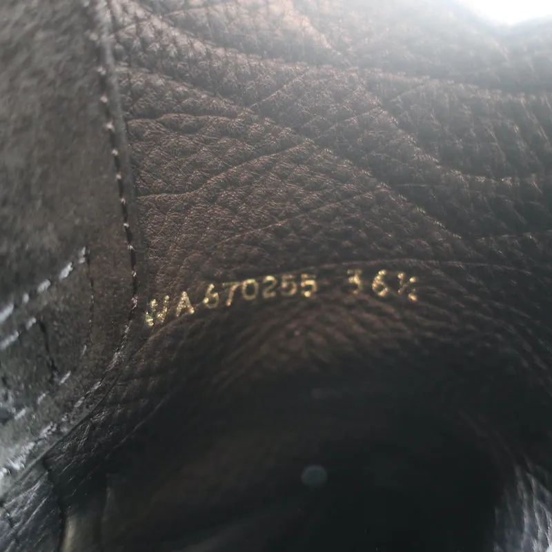 Saint Laurent Eastwood Short Western Boots Black Suede Size 36.5
