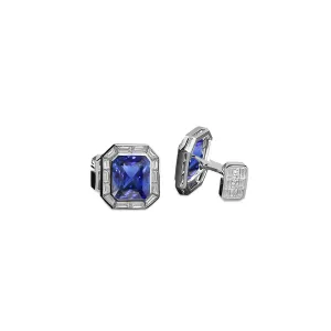 Sapphire Radiance Cufflinks