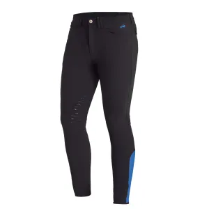 Schockemohle Hero Full Seat Silicone Mens Breeches Midnight Blue