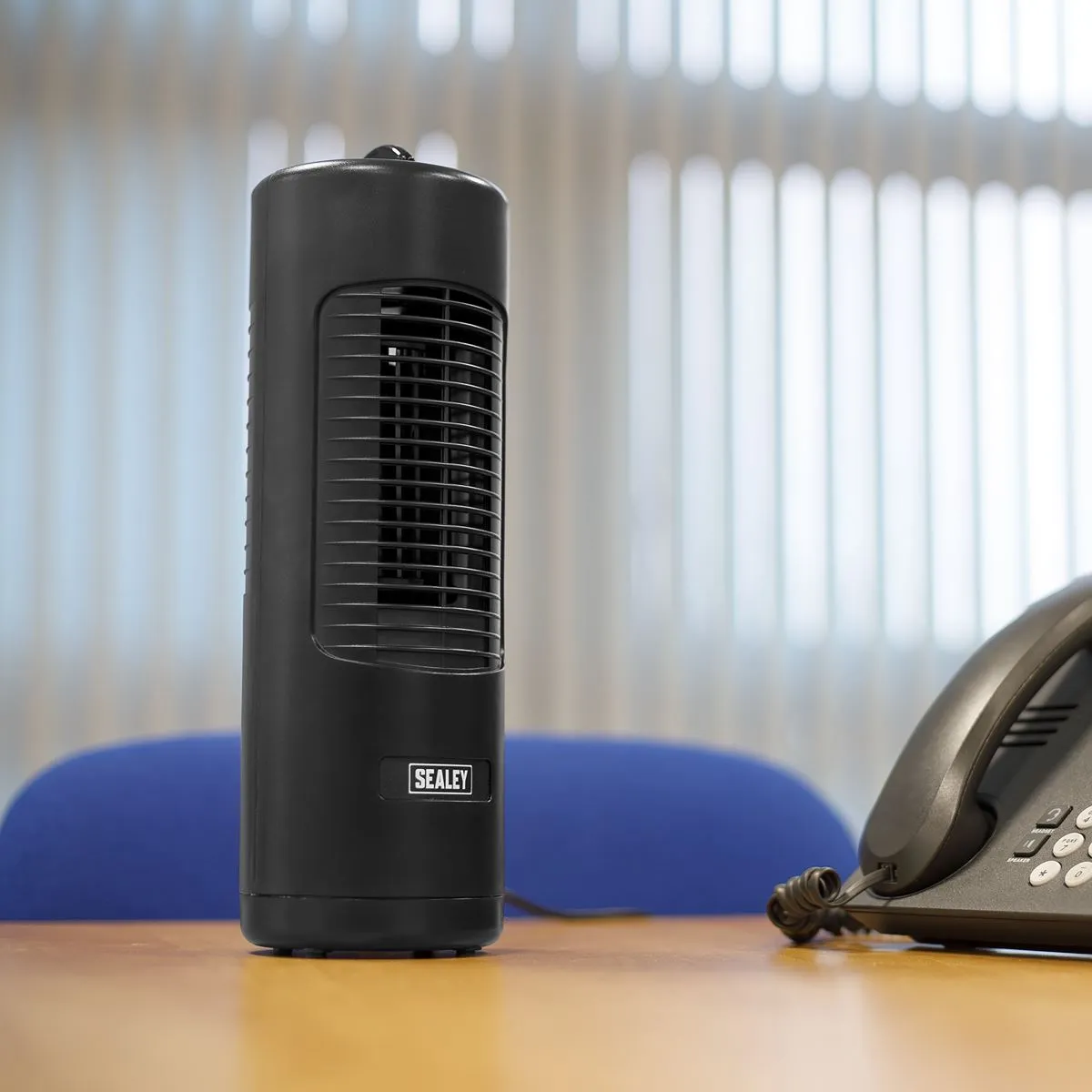 Sealey Oscillating Desk Tower Fan 12" 230V