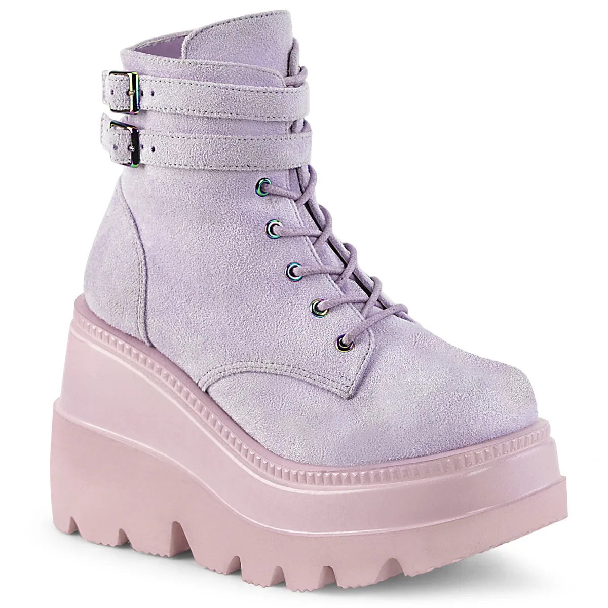 SHAKER-52  Lavender Vegan Suede