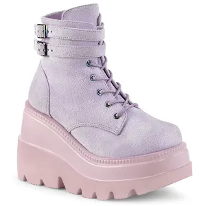 SHAKER-52  Lavender Vegan Suede