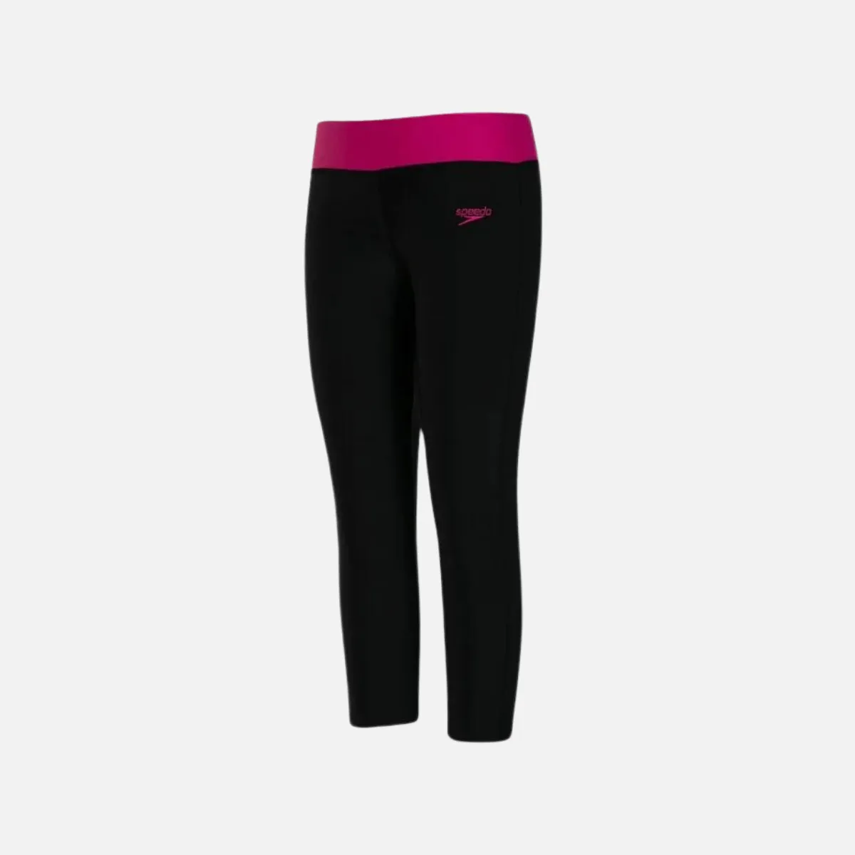 Speedo Active Contrast Kids Girl Capri -Black/Electric Pink