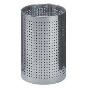 Stainless steel semi perforated bin