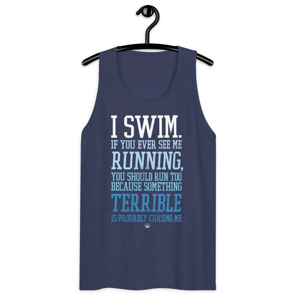Swimmer Men’s Premium Tank Top