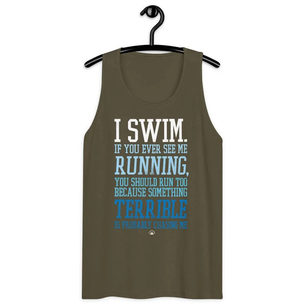 Swimmer Men’s Premium Tank Top