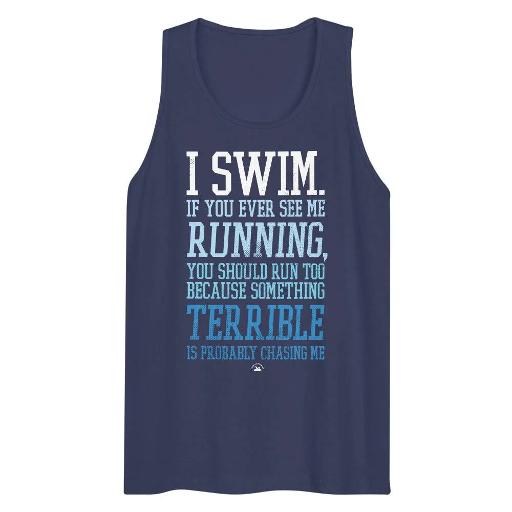 Swimmer Men’s Premium Tank Top