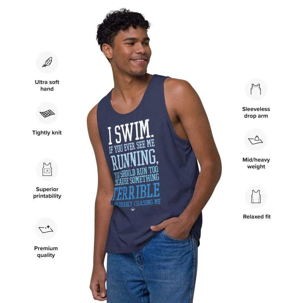 Swimmer Men’s Premium Tank Top