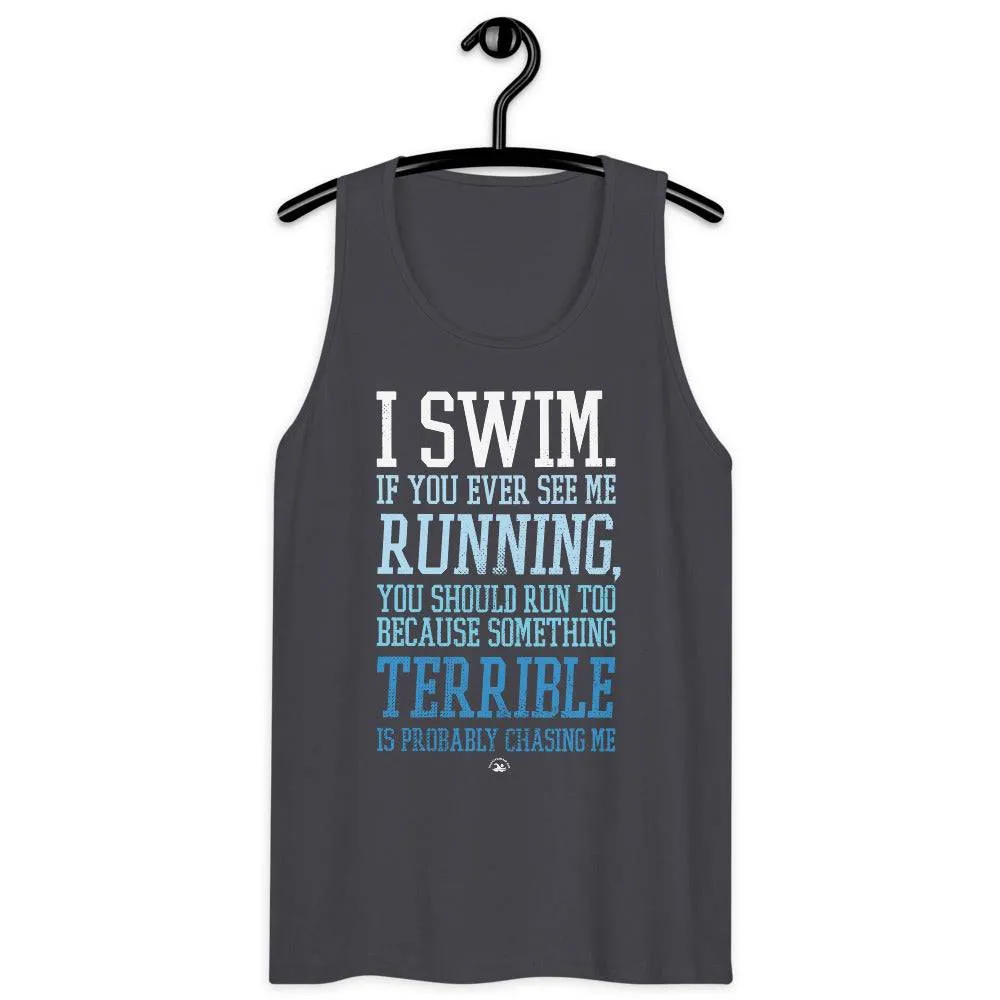 Swimmer Men’s Premium Tank Top