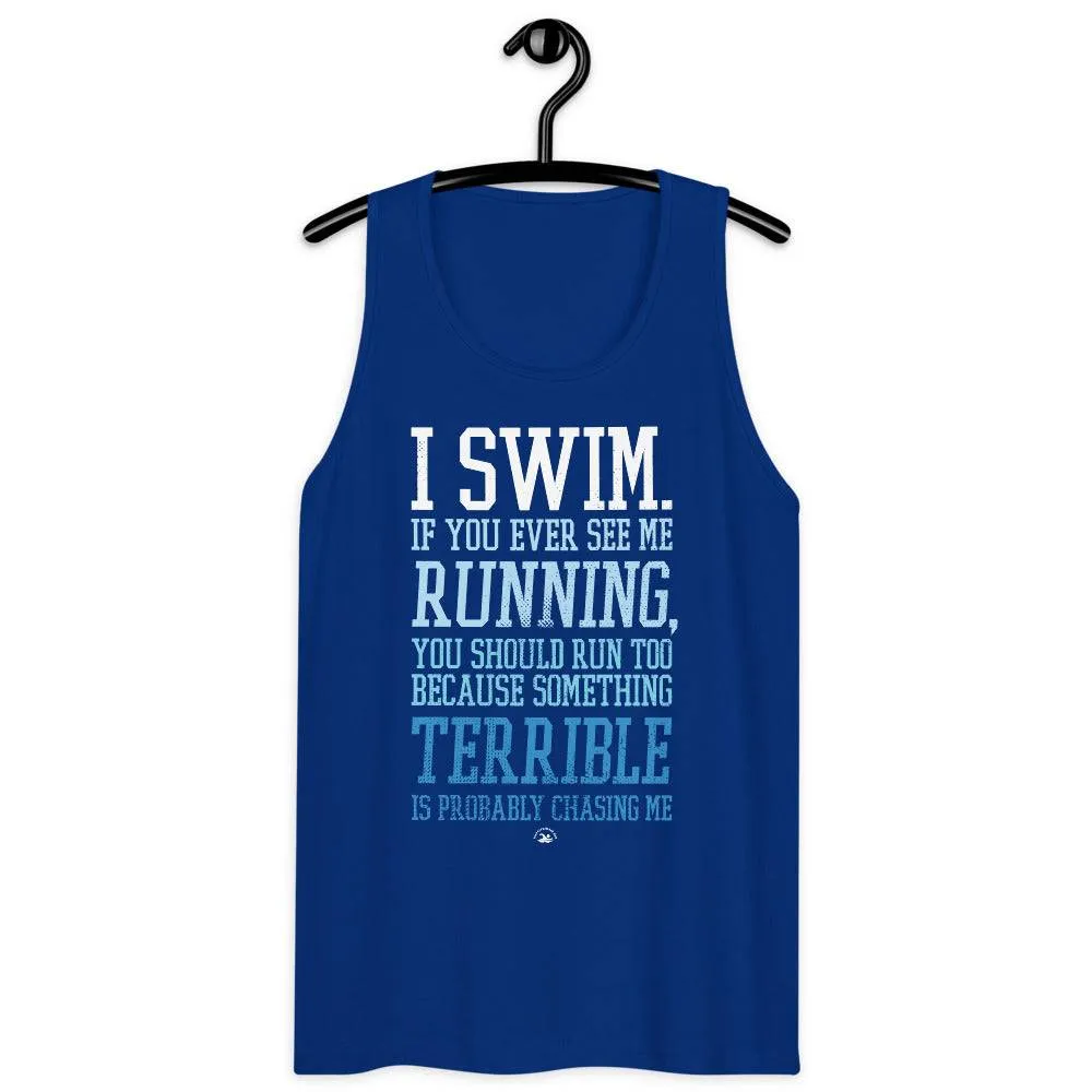 Swimmer Men’s Premium Tank Top