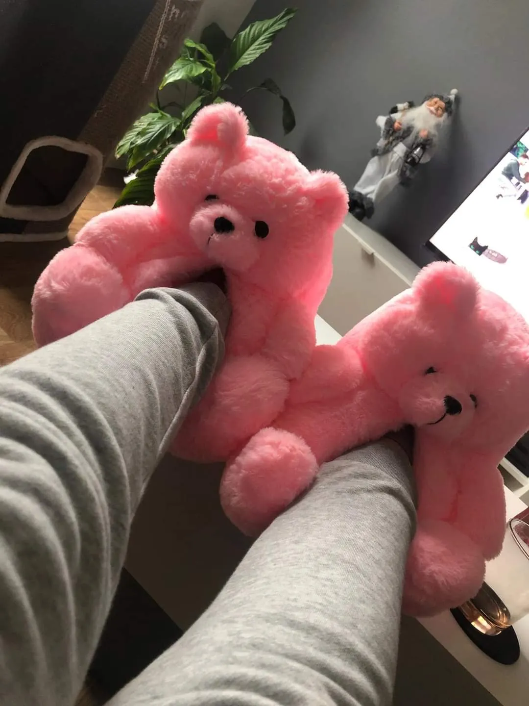 Teddy Bear Slippers