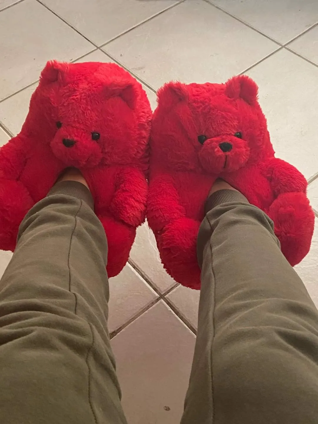 Teddy Bear Slippers