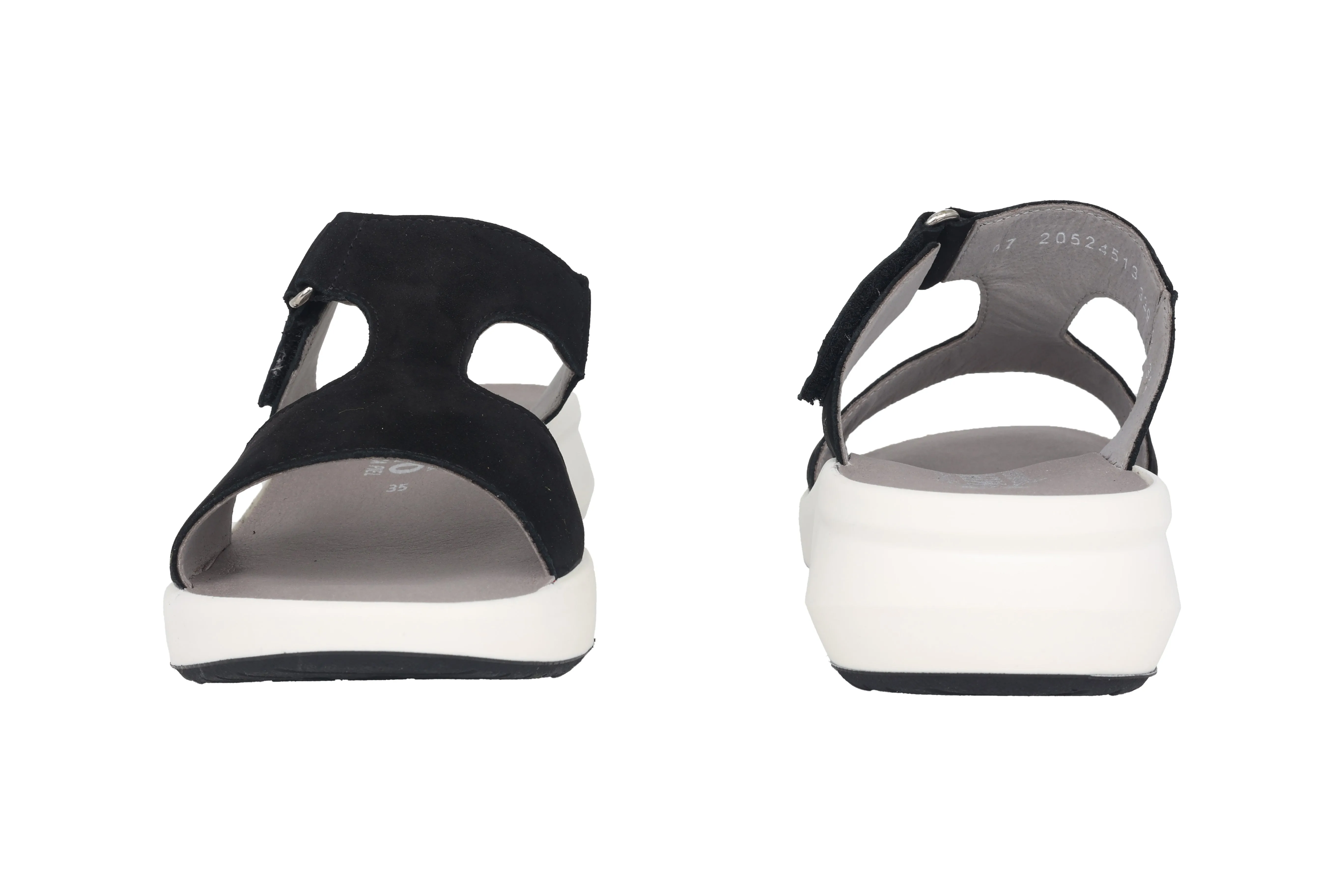 'Teeny' women's slide sandal - black