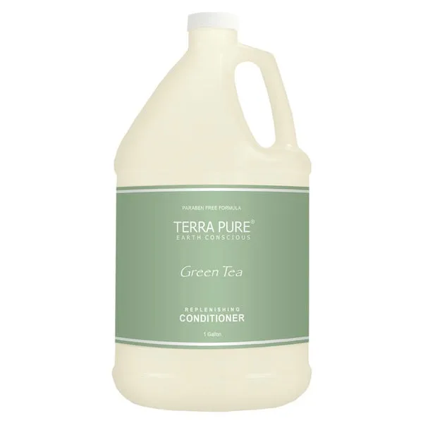 Terra Pure Green Tea Bath Toiletry 4 Pack Gallon Set