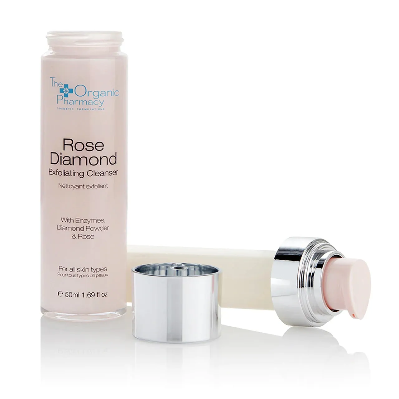 The Organic Pharmacy Rose Diamond Exfoliating Cleanser Refill 50ml