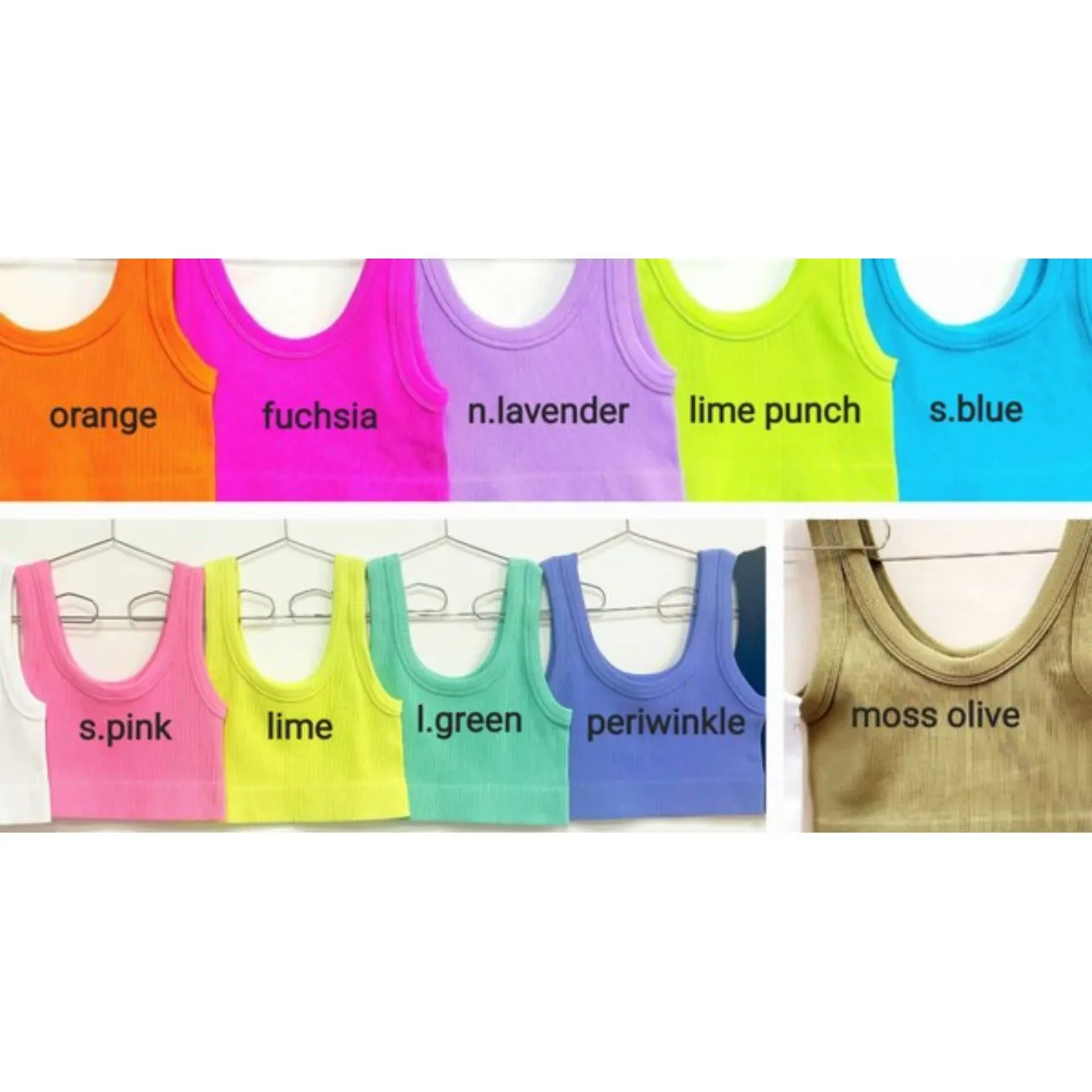 Thick Rib Mini Tank
