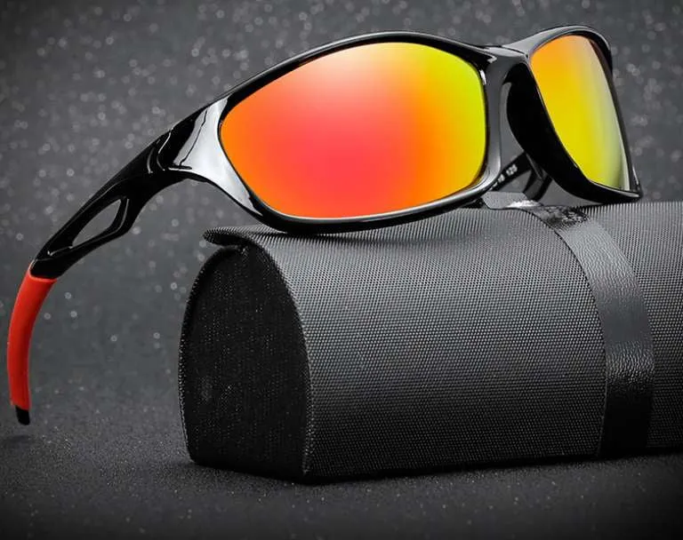 Thin Red Line Firefighter Sunglasses - Ultra UV Protection